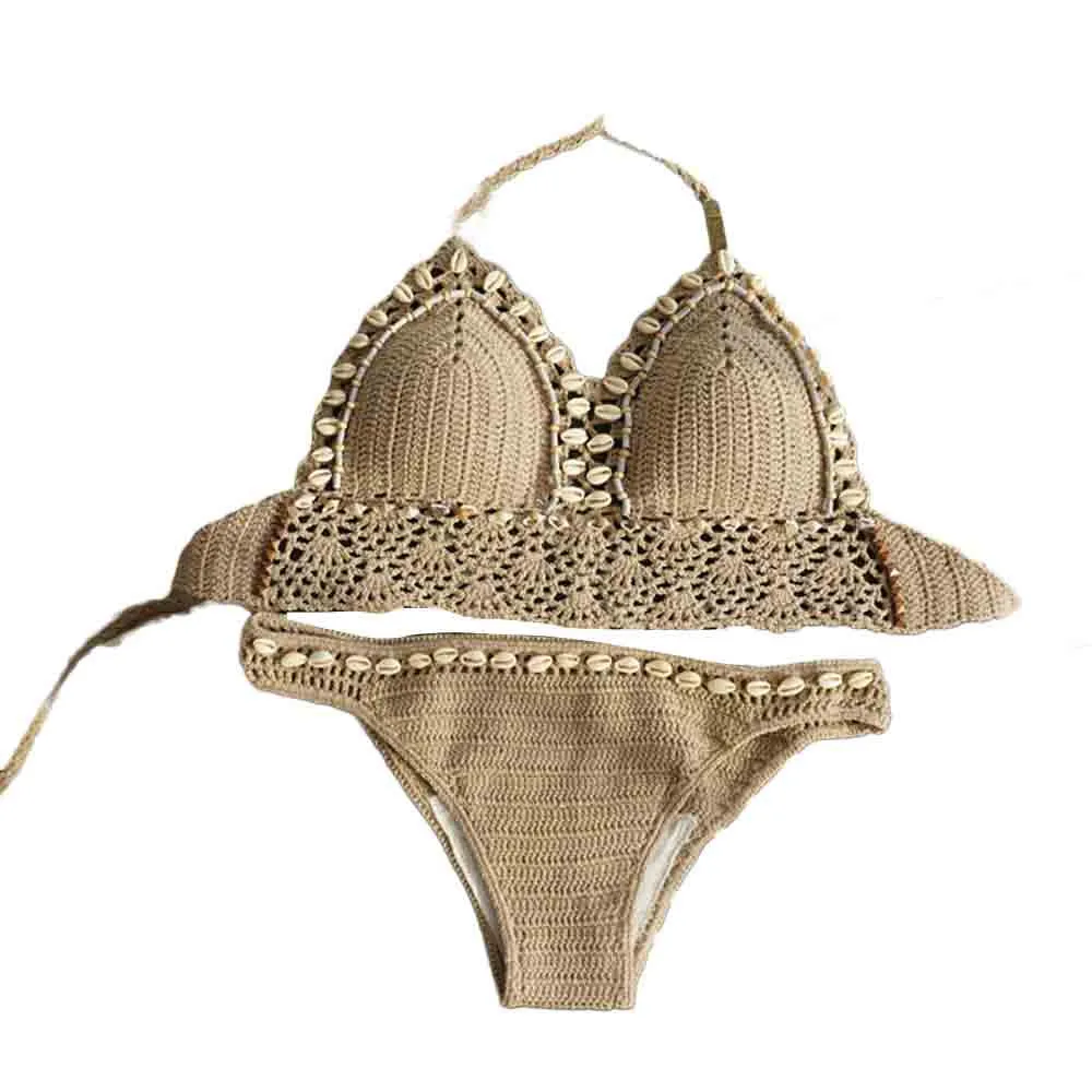 Бикини с высокой талией летний купальник распродажа пляжный трикотажный