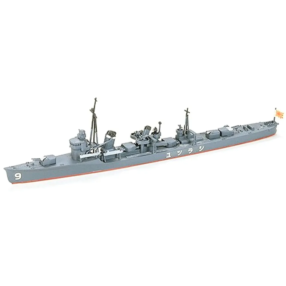 Tamiya 31402 1/700 Shiratsuyu японский темно синий Разрушитель шкала сборки военный корабль