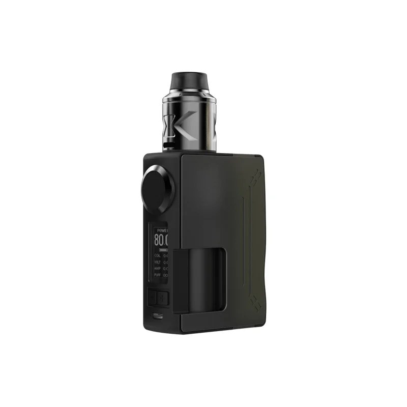 Оригинальный набор Hugsvape Surge Squonk 80 Вт пульсометр с атомайзером Piper Rda электронная