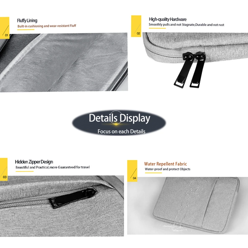Сумка для ноутбука чехол Macbook Air Pro Retina 11 12 13 14 15 6 дюйма планшета HP Dell | Компьютеры и