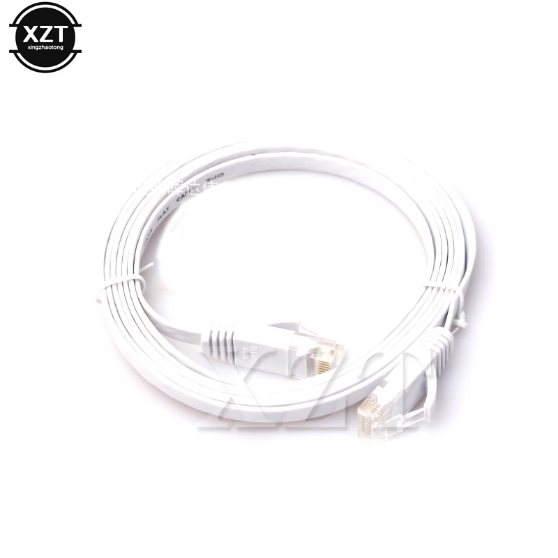 Ethernet кабель Gigabit 1000 м плоский сетевой LAN высокоскоростной RJ45 CAT6 UTP коммутационный