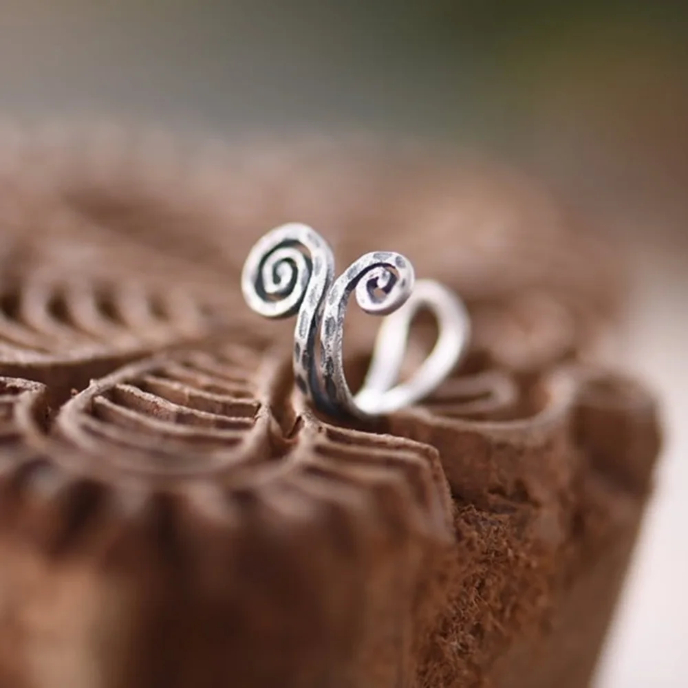 Новые кольца ручной работы с одним носом ушные манжеты для женщин из