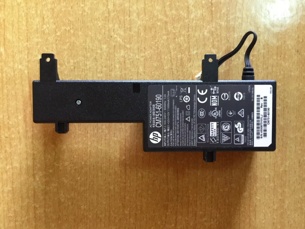 CM751-60190 адаптер питания для hp Officejet PRO 250 8610 8620 8630 8100,8600, 276276 Вт DESIGNJET T120 T520