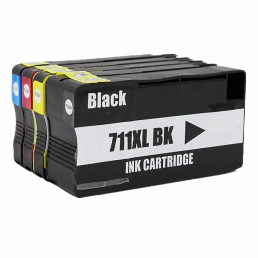 Струйная модель для HP711XL 711 XL 711XL Designjet T120 24/T120 610/T520 24/T520 36/T520 610|ink cartridge|replacement
