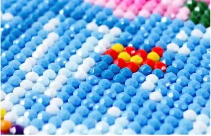 3D Алмазная живопись вышивка крестиком в форме сердца кристалл рукоделие круглые