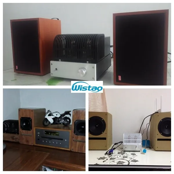 IWISTAO HIFI мини ламповый усилитель 2x3 Вт Класс A одноконцевый 6J1 предусилитель 6P1 усилитель мощности для настольного аудио 110~ 240 В