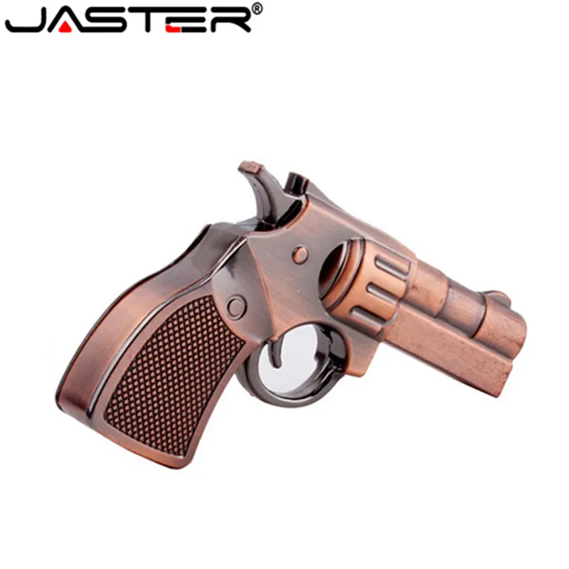 JASTER в форме оружия USB флэш-накопитель складной usb-накопитель Пистолет Стиль 8 ГБ 16 ГБ 32 ГБ USB 2,0 карта памяти