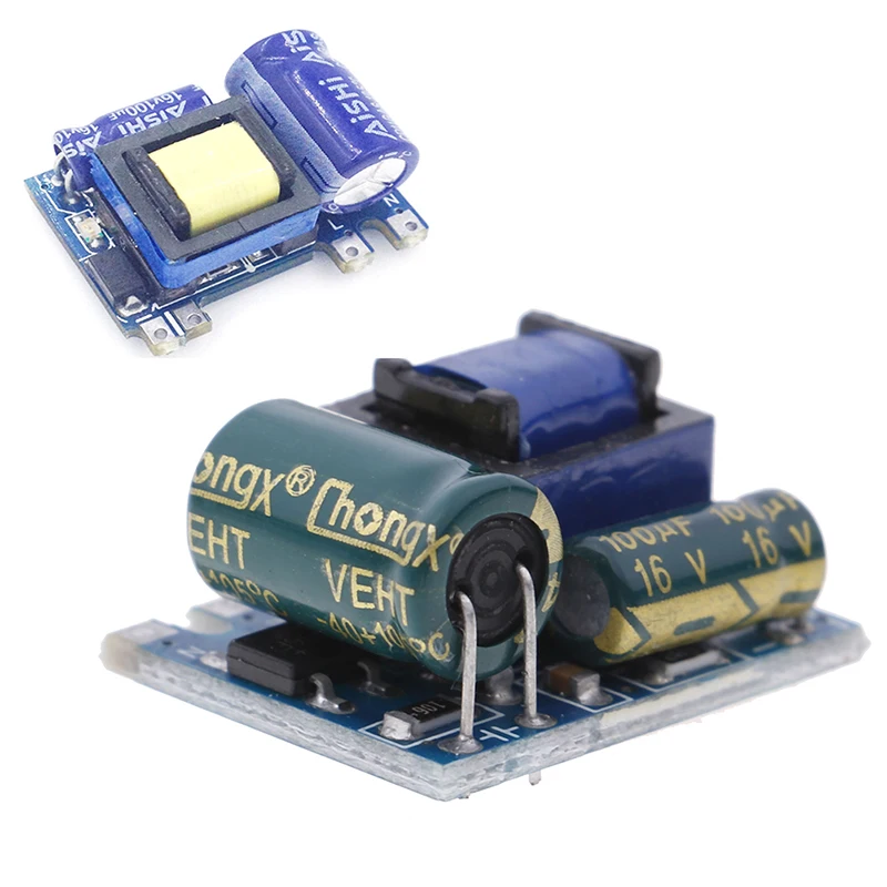 Мощность модуль AC-DC преобразователь переменного тока 55V-277V/DC 70V-390V 5V изолированный