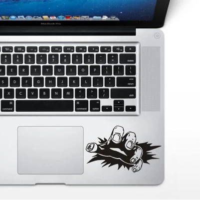 WS-black (130) Забавная наклейка для ноутбука Apple Macbook Air 13 Pro 13 15 мультяшная наклейка для планшета, ноутбука Xiaomi/hp/Dell/Asus - Цвет: WS-black (130)