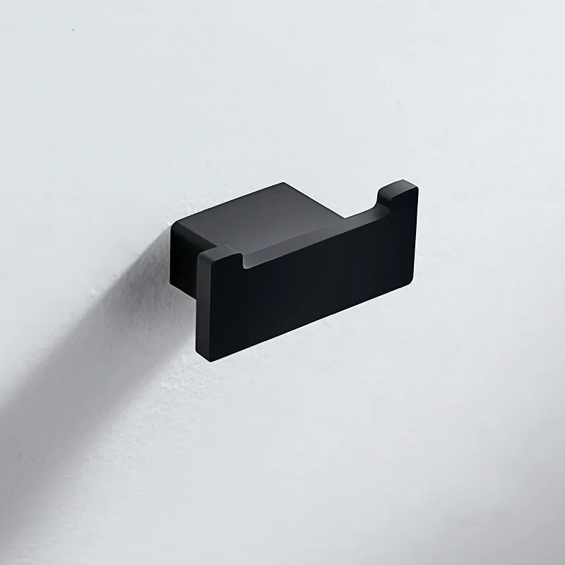 Простой стиль матовая черная отделка из нержавеющей стали 1 шт. настенное