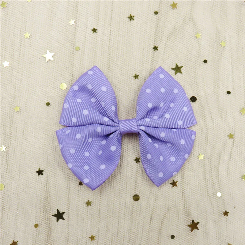 1 шт. милые одноцветные шпильки бант для девочки богемный головной убор клипсы