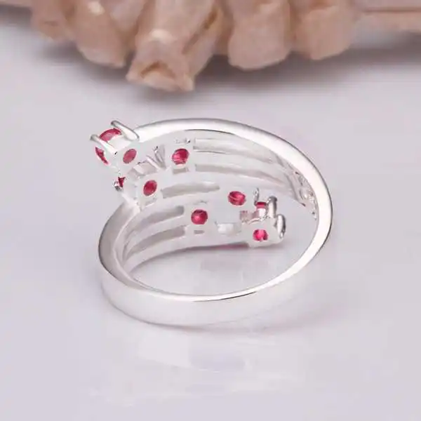 2017 настоящие кольца anillos Свадебные оптом из стерлингового серебра 925 пробы модные