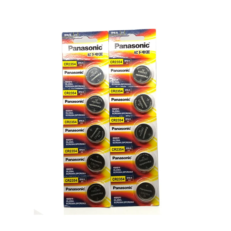 2 шт./лот, новые оригинальные батарейки Panasonic CR2354 с кнопками DL2354 ECR2354 GPCR2354 3 В, литиевая батарея CR 2354