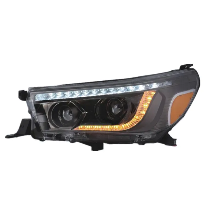 Стиль светодиодный дневные ходовые огни и HID фары для toyota hilux REVO PICK UP
