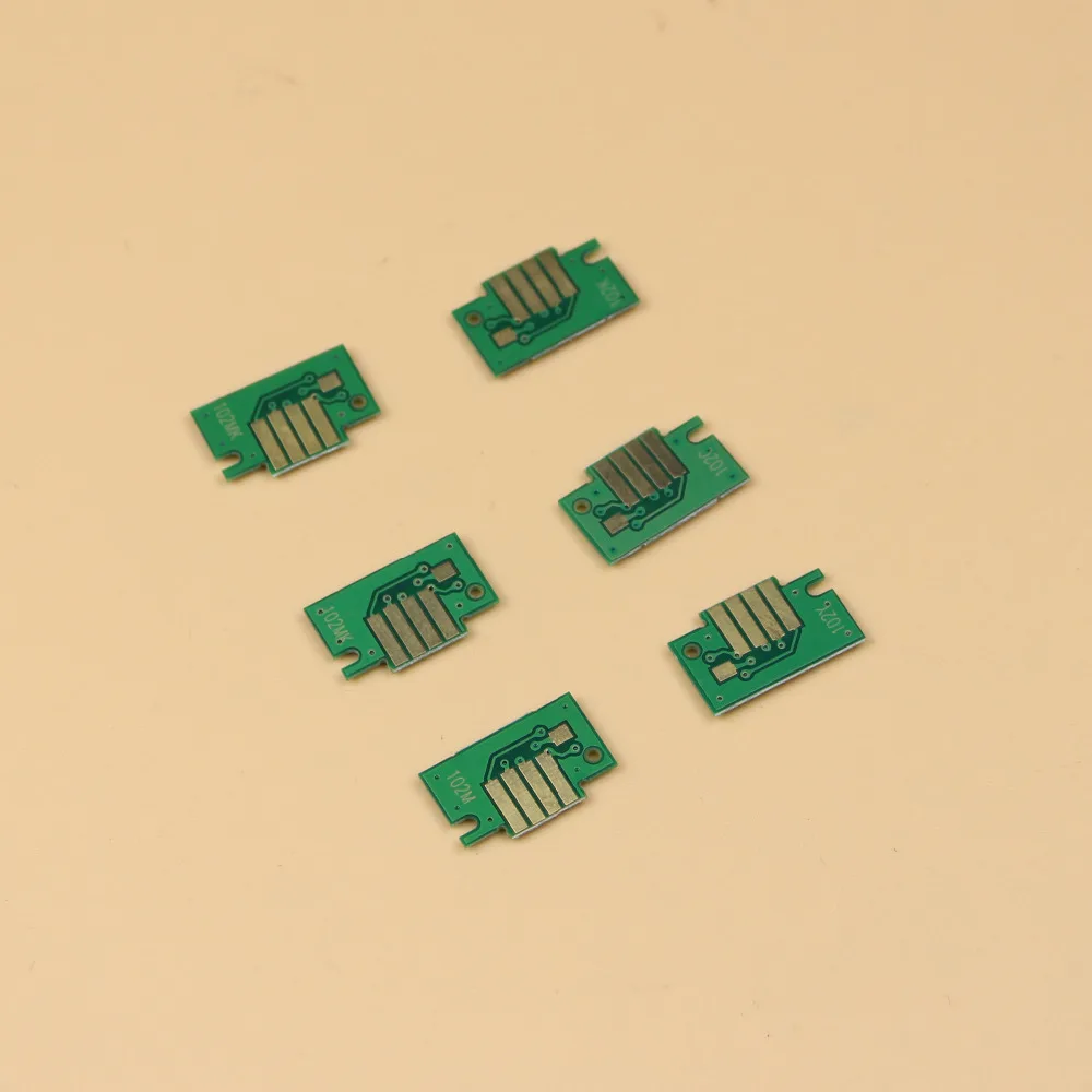 Стабильное качество PFI 102 чипы для Canon IPF600 IPF610 IPF605 IPF510 IPF710 картриджи с чернилами
