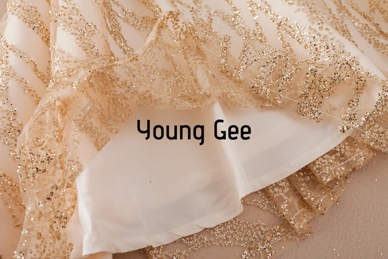 Young Gee элегантные кружевные короткие платья лето осень бисер блестящие блестками