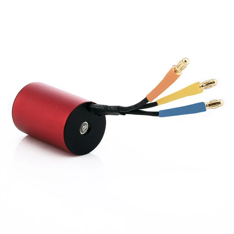 Leopard Hobby LBA2435 4500KV 2 3 мм бесщеточный полюсный Бессенсорный двигатель 2435 18T для RC 1/16