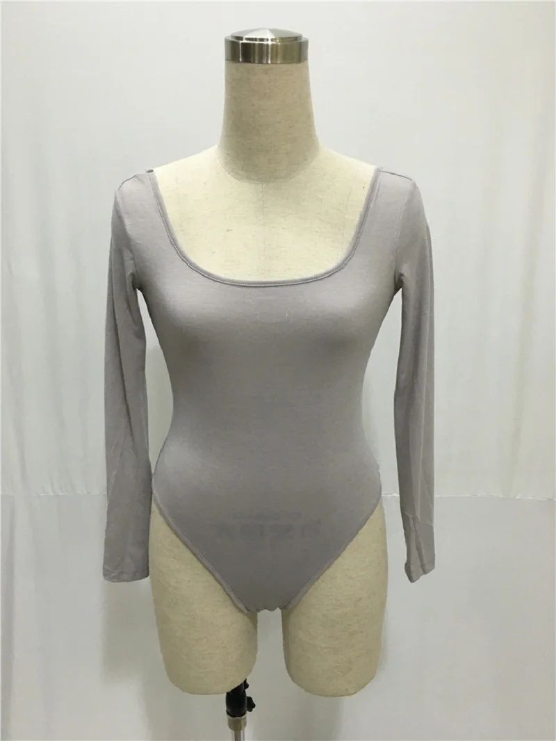 Пикантный Летний комбинезон с длинными рукавами и круглым вырезом в европейском