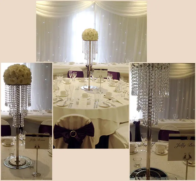 

Free Shipping 80cm Tall 3-tiers wedding crystal chandelier wedding flower stand Banquet centerpiece Party decoration10pcs/lot