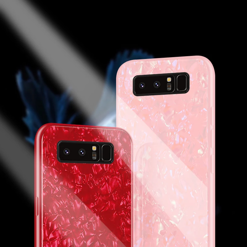 KIYLCZXYCM закаленное Стекло раковины чехол для телефона samsung Galaxy S9 S8 плюс Примечание 8
