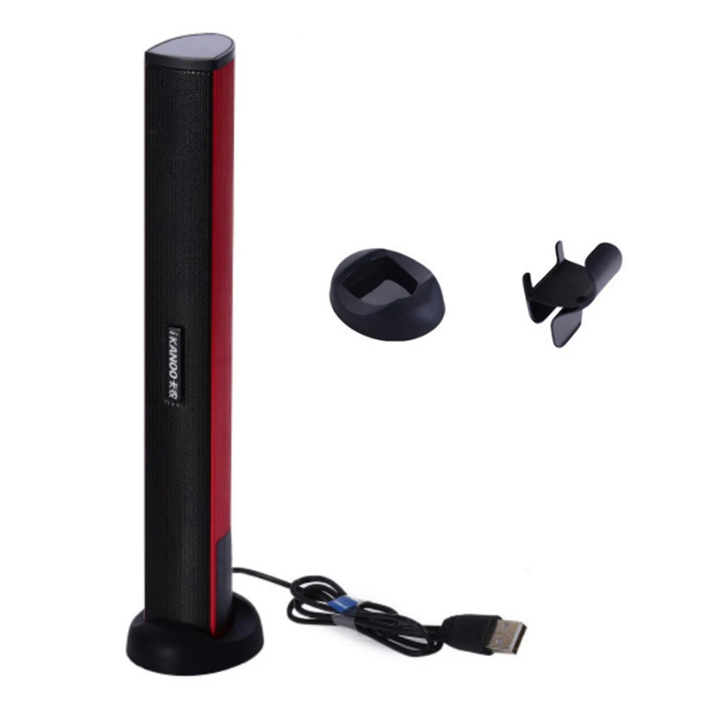 IKANOO N12 портативный ноутбук/компьютер/ПК динамик сабвуфер USB Саундбар звуковая панель палка музыкальный плеер динамик s для планшета