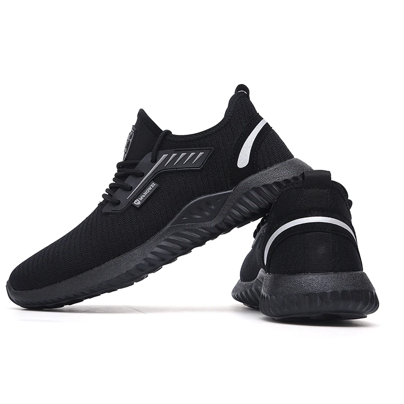 Мужская обувь для работы exhibition повседневная из дышащей сетки со стальным носком