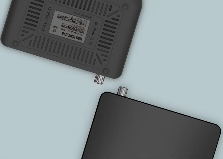 M8S Plus DVB-S2 Android DVB-S2 Гибридный ТВ-бокс Amlogic S905D четырехъядерный 1 ГБ ОЗУ 8 Гб ПЗУ Android 7,1 Встроенный 2,4G WiFi телеприставка