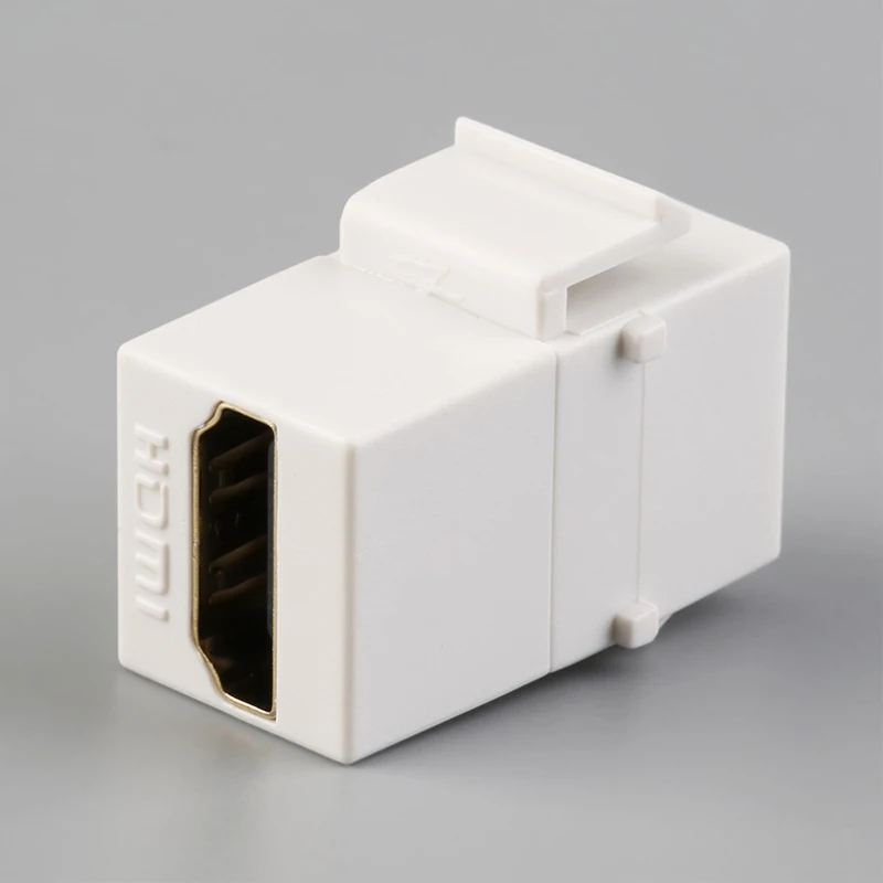 Разъем Keystone HDMI2.0 совместимый с HDMI разъемом белый цвет|Удлинители электрические| |