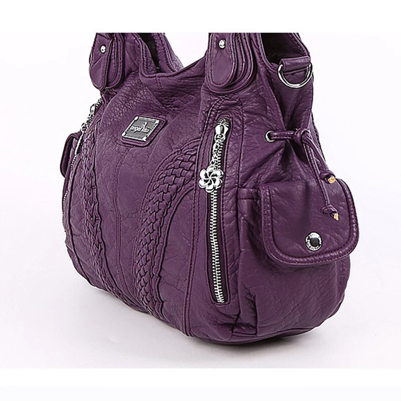 Новинка Женская Прочная Сумка Хобо из высококачественной искусственной кожи