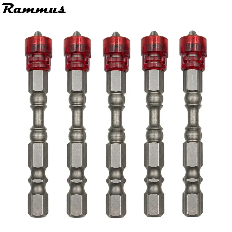 5 шт. Магнитная отвертка с одной головкой нескользящая насадка Philips 1/4 &quotс