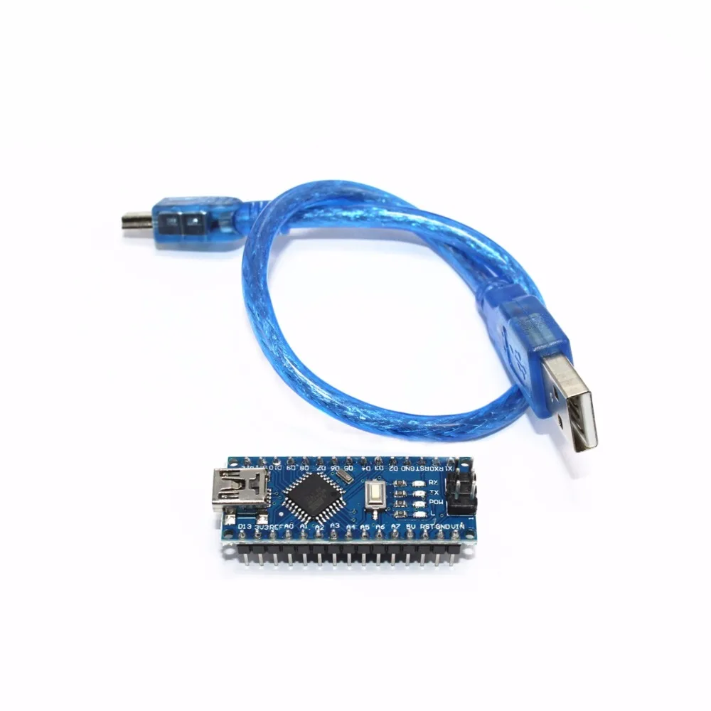 Улучшенная версия Nano V3.0 CH340 Atmega328P USB для TTL с кабелем|Детали и аксессуары приборов|
