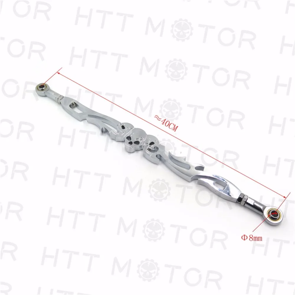 Aftermarket Запчасти для Мотоциклов Harley Softail FXDWG Dyna Wide Glide FLHR FLT Хром Череп переключения связи