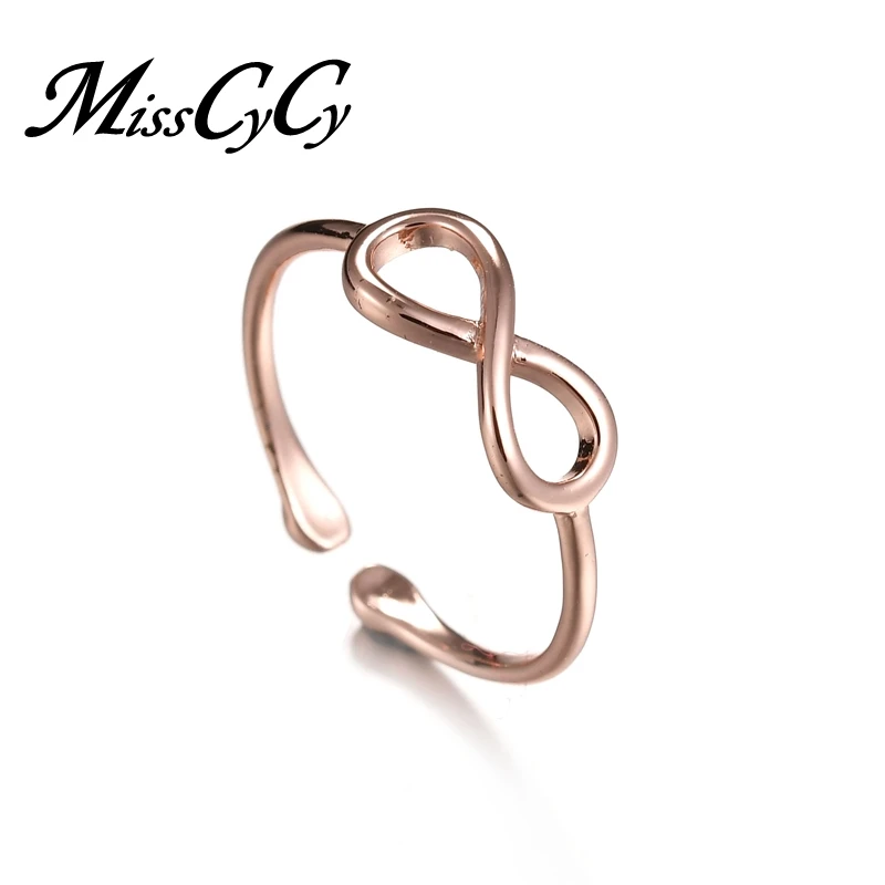 Женское регулируемое кольцо MissCyCy розовое золото новинка 2018|adjustable rings for women|rings
