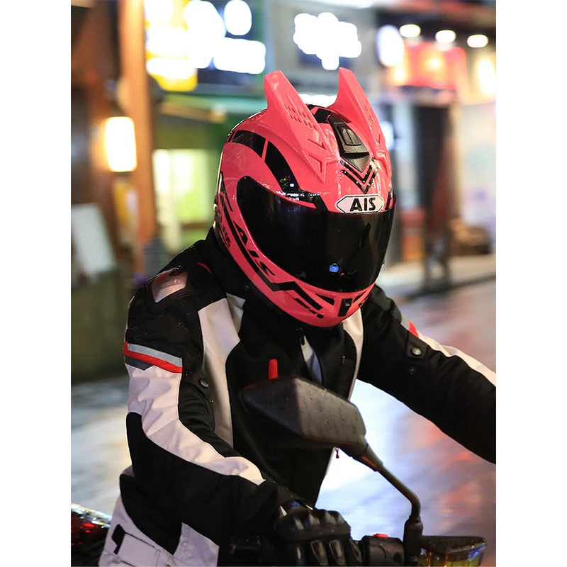 Шлем AIS на все лицо для мужчин профессиональный гоночный мотоциклетный шлем |