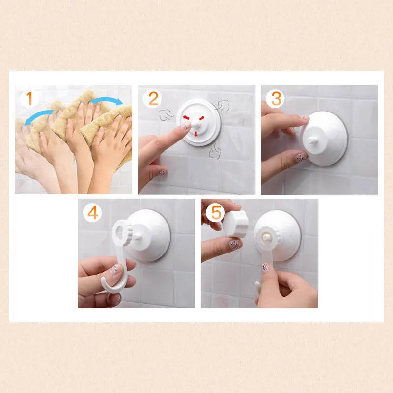2 шт. пластиковые крючки на присоске для хранения полотенец|hanger hook|hook plasticsuction cup