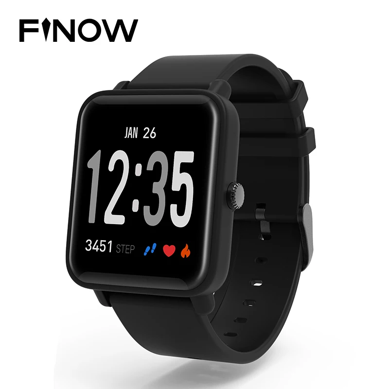 Finow Фитнес Smart Band IP67 Водонепроницаемый Смарт часы Поддержка шагомер Multi