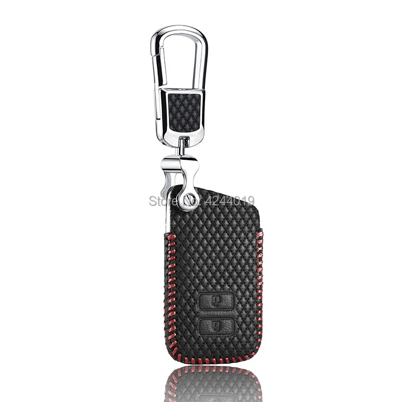 

LUCKEASY High-quality Smart Key Keyless Remote Entry Fob Case Cover with Key Chain For LEXUS RX450h NX300h RC200T
