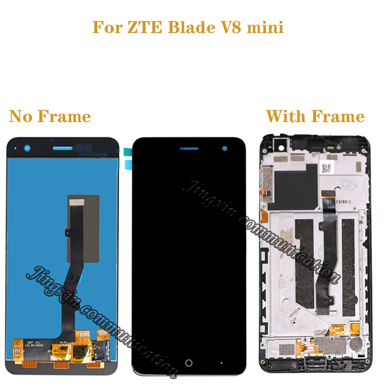 Для ZTE Blade V8 mini LCD + кодирующий преобразователь сенсорного экрана в сборе для zte V8mini