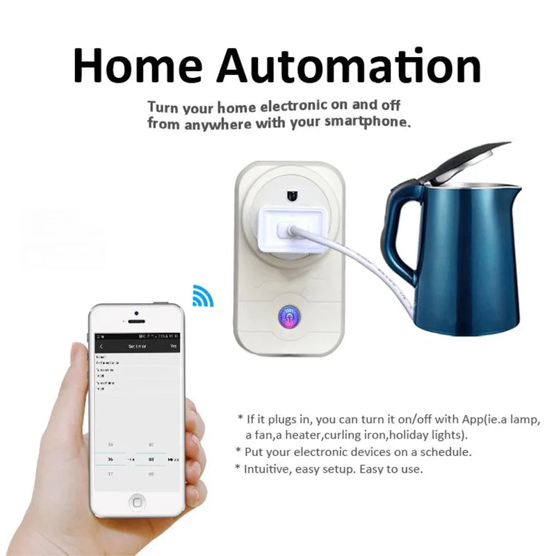 [Оригинальные] Tonbux Великобритания/США/ЕС Smart Plug беспроводной WiFi переключатель