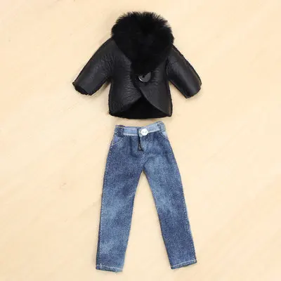 Маленький кожаный костюм для кукол Blyth 30 см | Игрушки и хобби