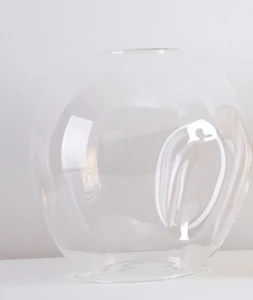 Clear Glass LukLoy, настенный светильник, современные волшебные бобы, двойная головка, филиал, бра, Globes, DNA, настенные бра, освещение - Цвет абажура: Clear Glass