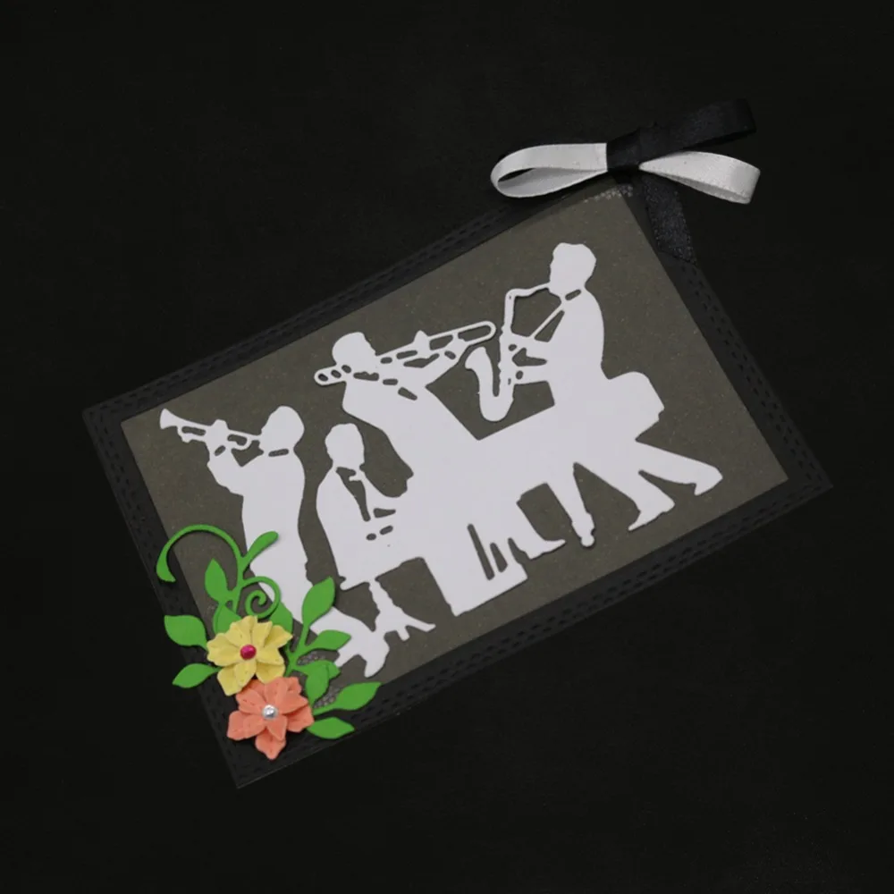 Металлическая фигурка человека из стали трафарет для рукоделия скрапбукинга