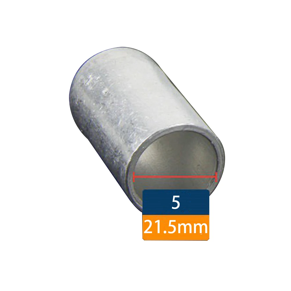 25 Pcs Thin Ferrule Modification Practical Reduced Refrigerant Connector Easy Install Aluminum Crimp Auto Air Conditioning Hose |