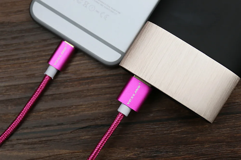VOXLINK 8 Pin USB кабель быстрого зарядного устройства переходной USB кабель для iphone 7 6s iphone xs плюс 5 5S ipad mini Мобильный телефон кабели
