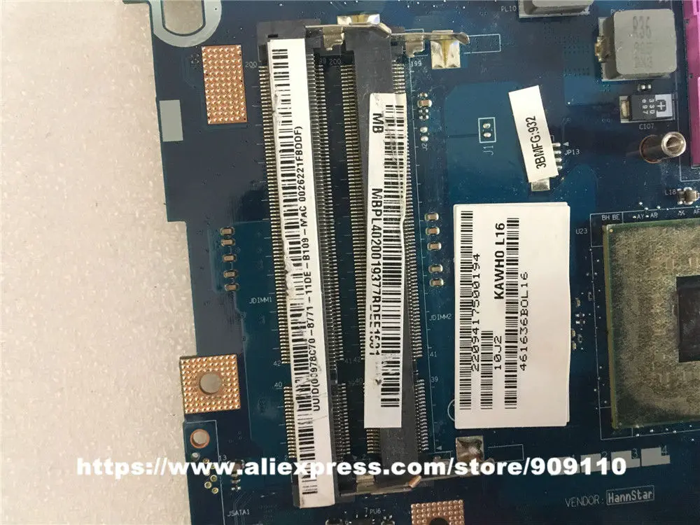 Yourui для Acer eMachines E525 E725 5732 ноутбук материнская плата KAWF0 LA-4851P REV:10 MBPL402001 MB.PL402.001 DDR2