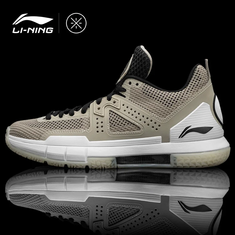 Li Ning/мужские баскетбольные кроссовки WOW 5 с черным песком подкладка: облако Bounse +
