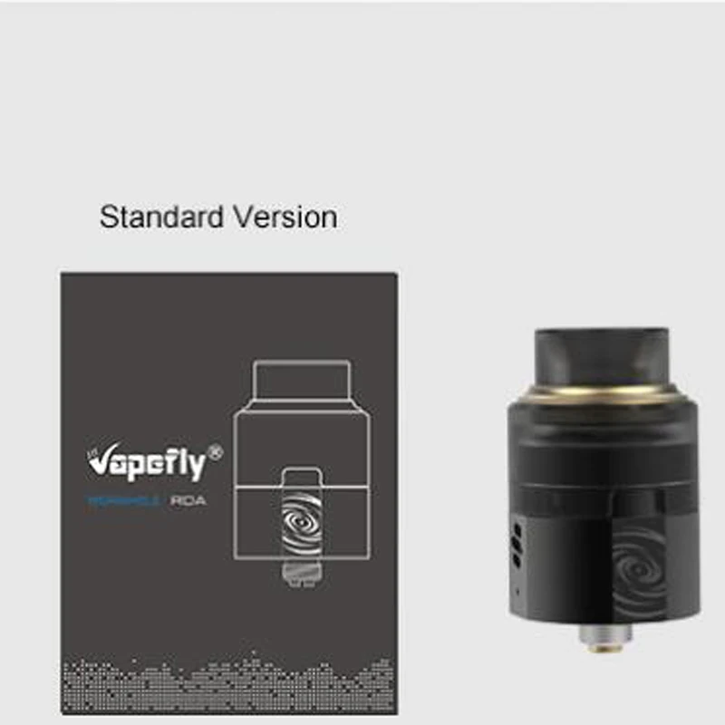 Оригинальный бак Vapefly Wormhole RDA с одной или двойной катушкой Ремонтный дриппер