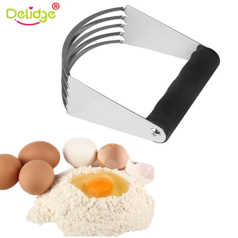 Delidge 1 шт. устройство для смешивания муки|pastry blender|cutter piestainless steel pastry |