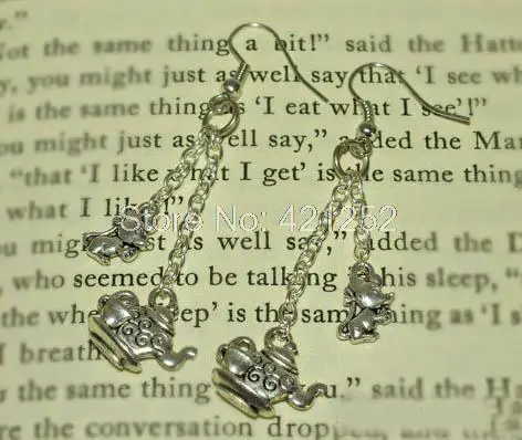 10 пар Алиса в стране чудес Mad Tea вечерние дормаус и чайный горшок очаровательные