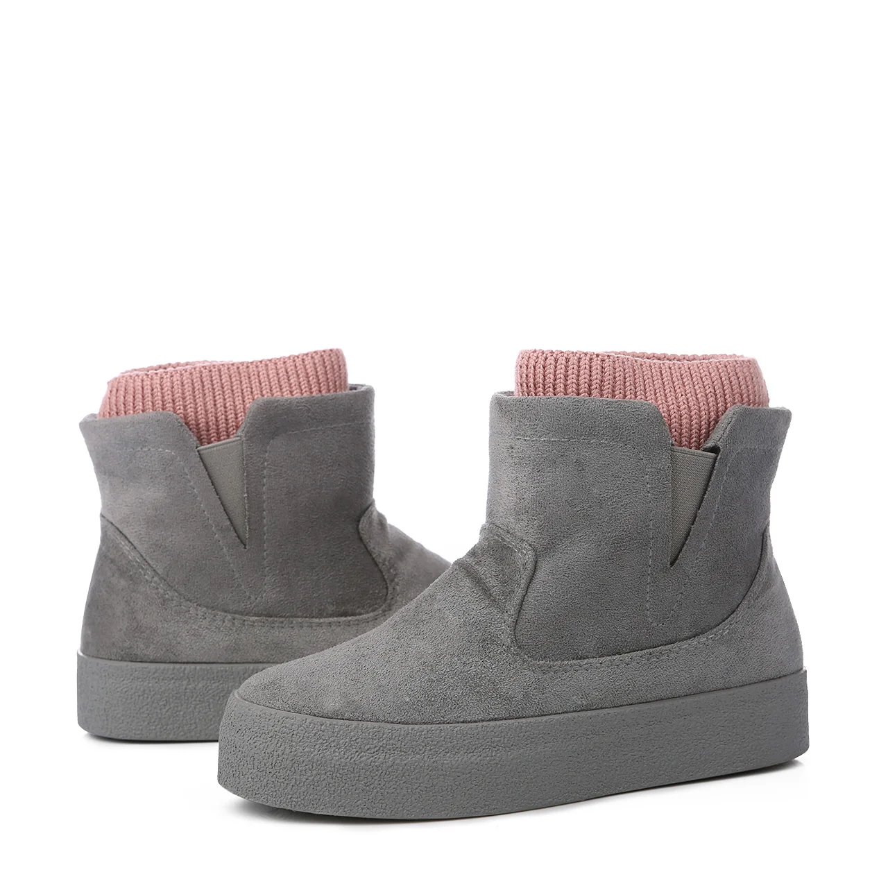 Зимние сапоги Botas Mujer 2019 Новые женские ботинки модные на высоком каблуке